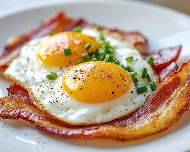 2 Eggs with Bacon.