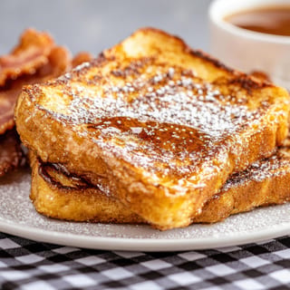 French Toast with Bacon