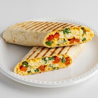 Veggie Delight Breakfast Wrap