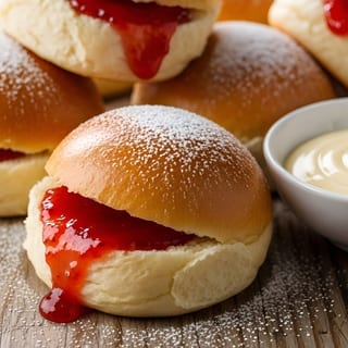 Bagel with Butter & Jelly