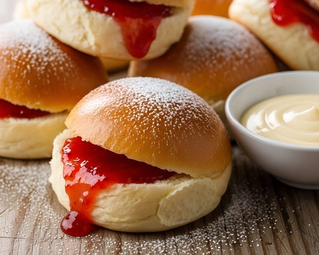 Roll with Butter & Jelly.