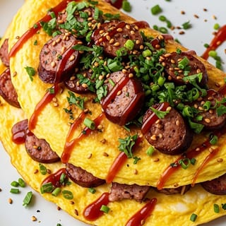 Sausage Omelette