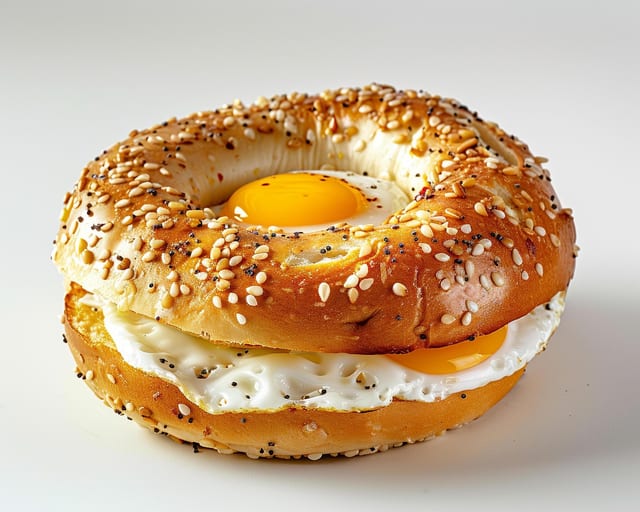 2 Eggs on a Roll.