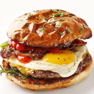 2 Eggs with Cheese and Sausage